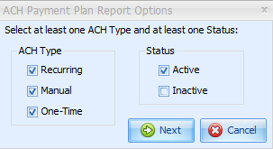 ACH for Accounts Receivable (Owner Payments)