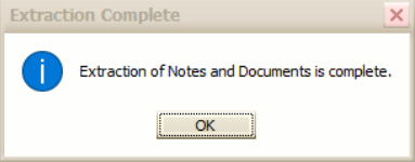 Notes and Documents Extractor