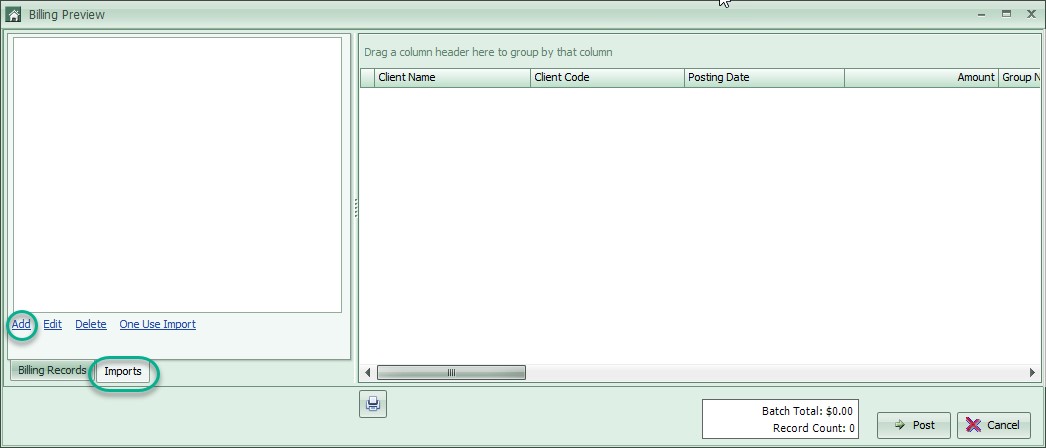 Importing Balances into Caliber