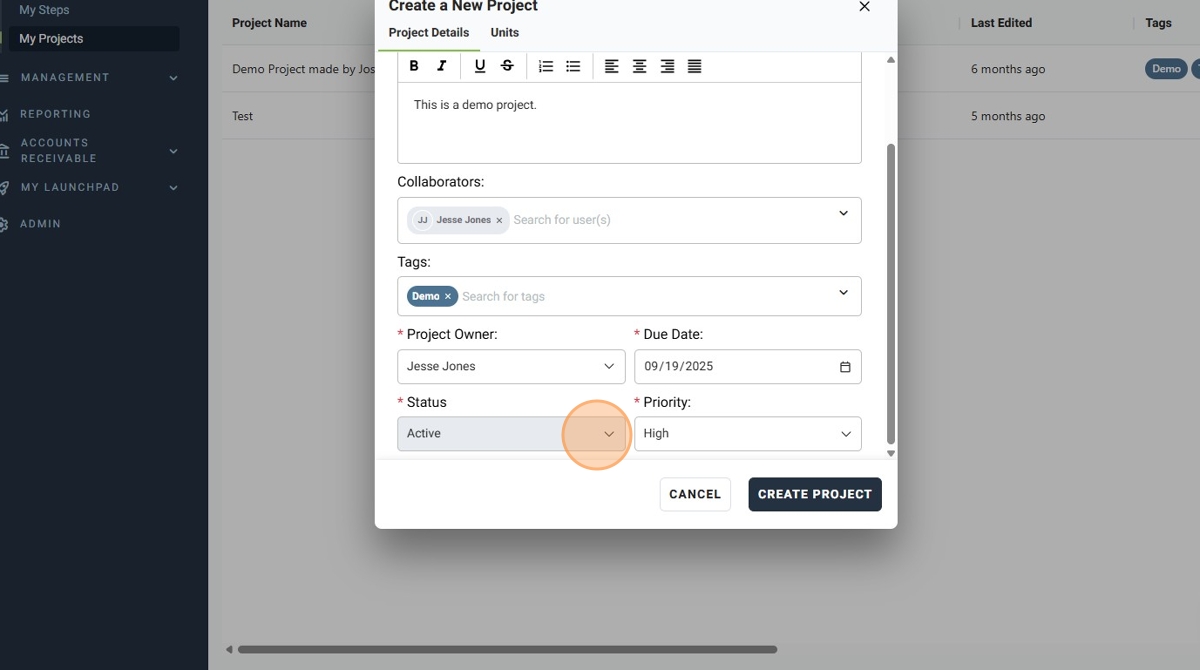 How to Create a New Project