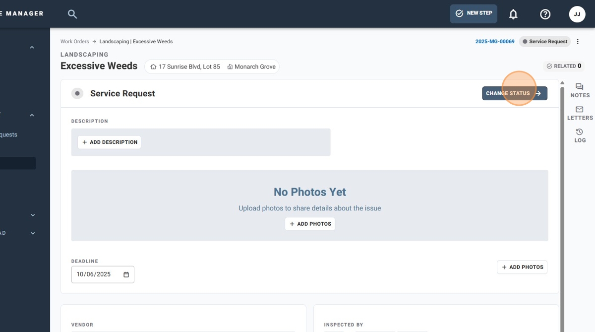 How To Update a Work Order