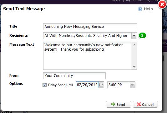 Site Admin - Messenger Service Plus Overview